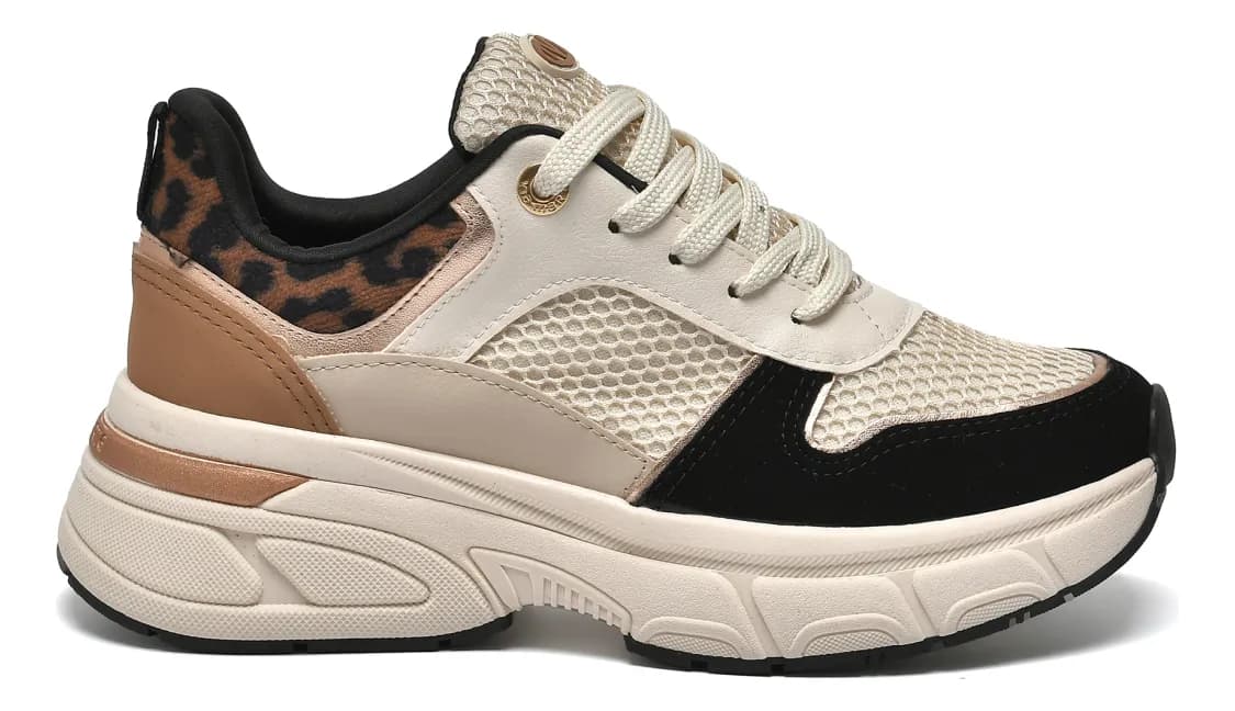Tênis Casual Espetacular Via Marte Animal Print 3