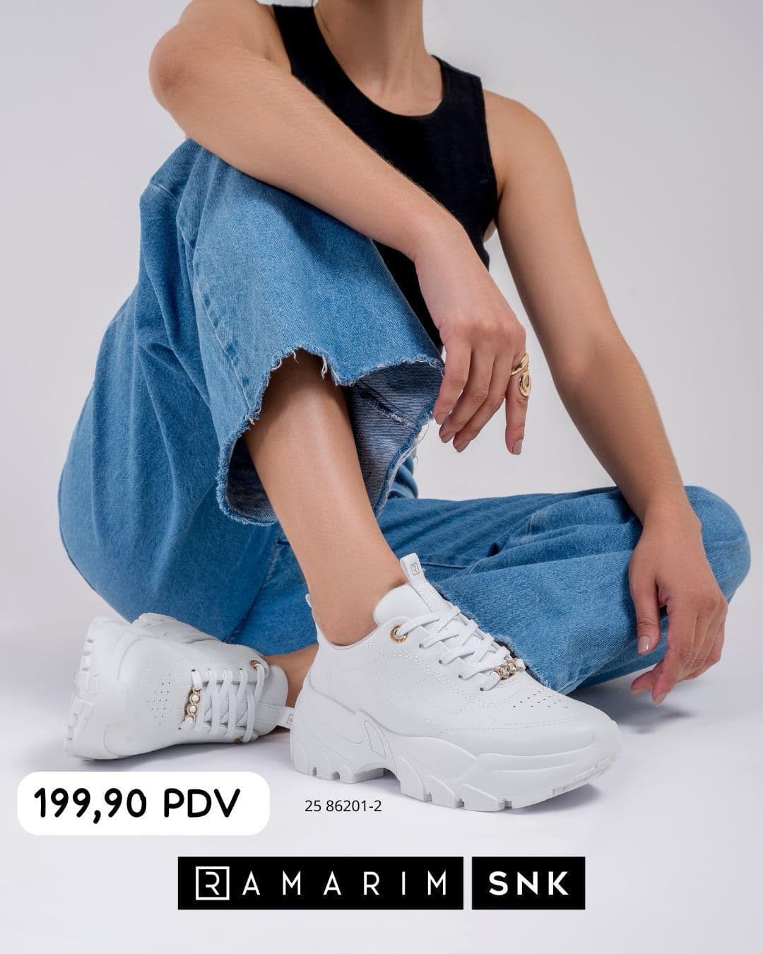 Tênis Casual Feminino Ramarim 25-86201 1